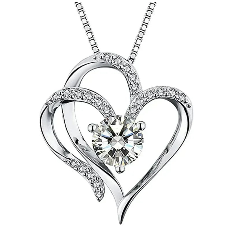 Gift New Premium Necklace Bridal Wedding Party Sparkling Crystal CZ Ball Flower Women's Accessories