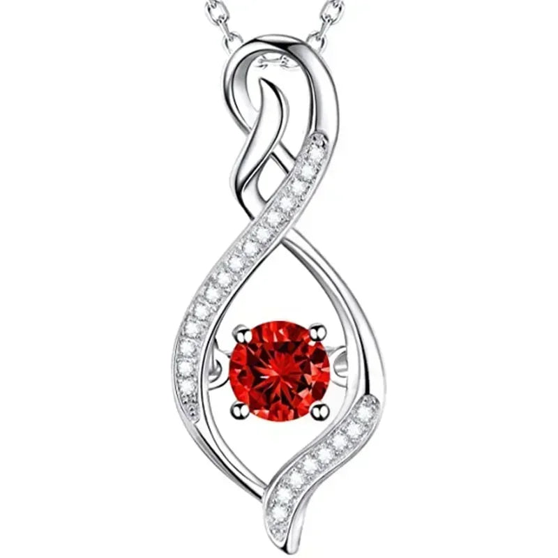 Gift New Premium Necklace Bridal Wedding Party Sparkling Crystal CZ Ball Flower Women's Accessories