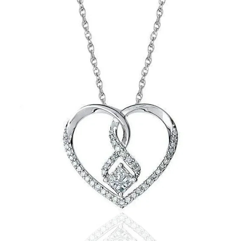 Gift New Premium Necklace Bridal Wedding Party Sparkling Crystal CZ Ball Flower Women's Accessories