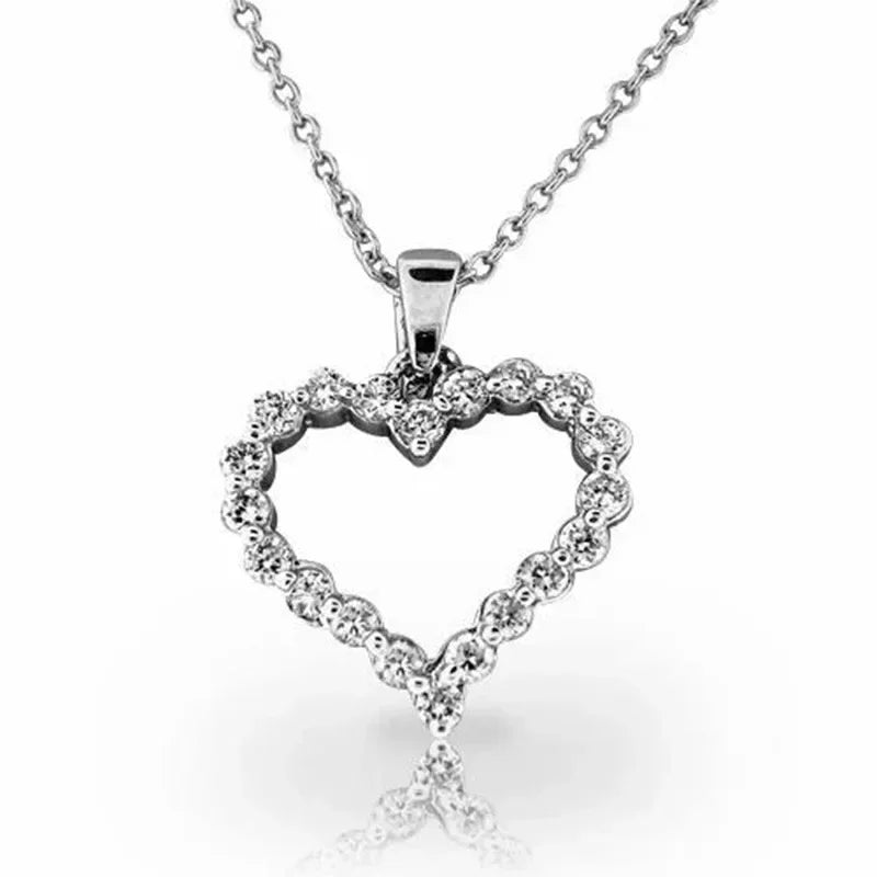 Gift New Premium Necklace Bridal Wedding Party Sparkling Crystal CZ Ball Flower Women's Accessories
