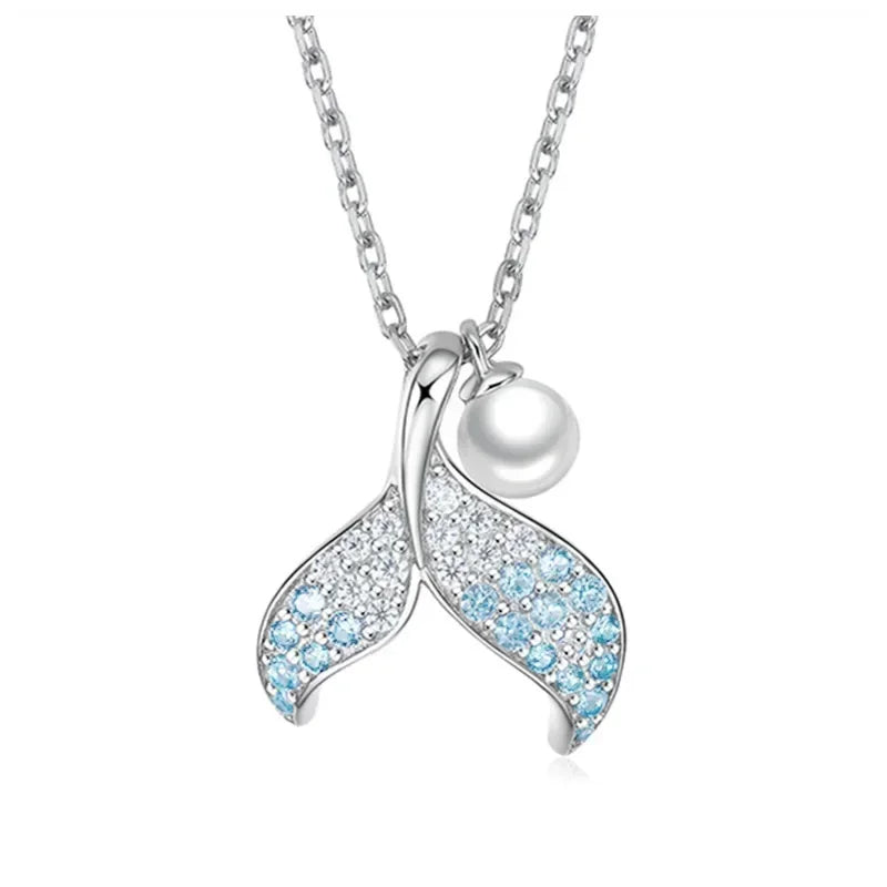 Gift New Premium Necklace Bridal Wedding Party Sparkling Crystal CZ Ball Flower Women's Accessories