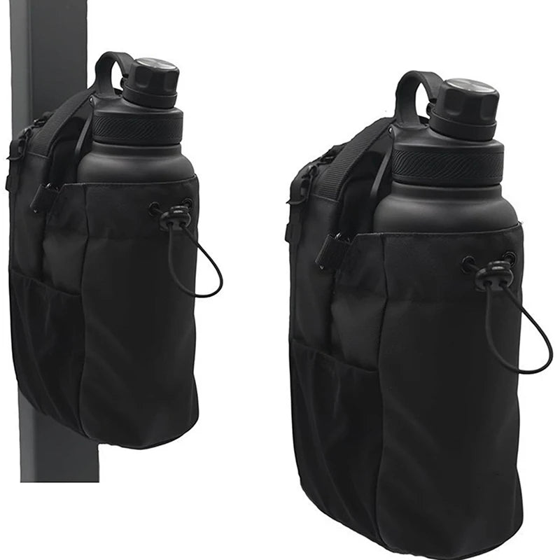 1PC Gym-Only Water Bottle Pouch with Powerful Magnet for Outdoor Sports and Activities