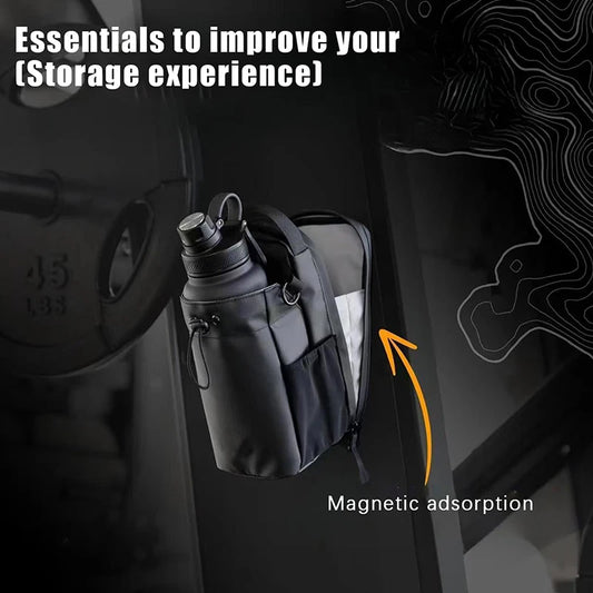 1PC Gym-Only Water Bottle Pouch with Powerful Magnet for Outdoor Sports and Activities