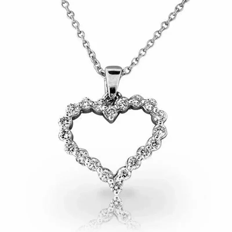 Gift New Premium Necklace Bridal Wedding Party Sparkling Crystal CZ Ball Flower Women's Accessories