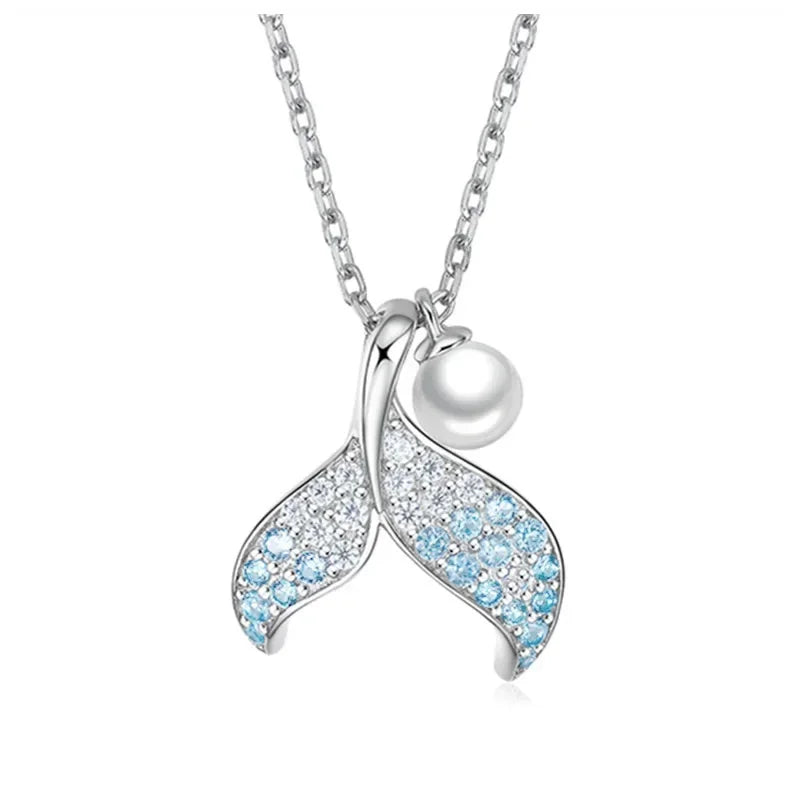 Gift New Premium Necklace Bridal Wedding Party Sparkling Crystal CZ Ball Flower Women's Accessories