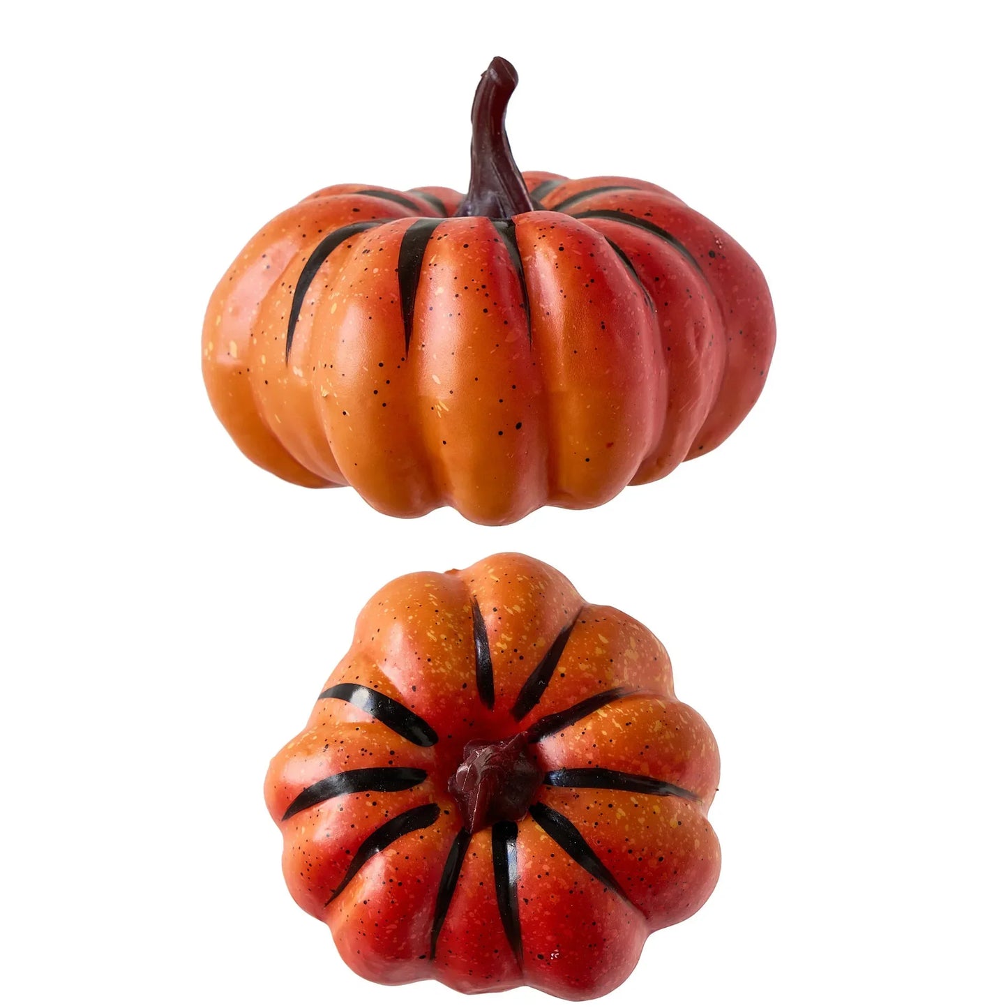 Artificial Pumpkin Halloween Decorations for Home Mini Fake Pumpkin Autumn Harvest Party Thanksgiving Ornaments Props