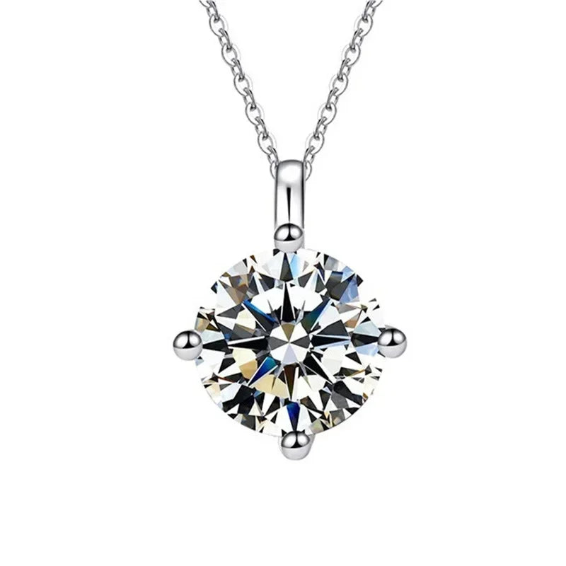 Gift New Premium Necklace Bridal Wedding Party Sparkling Crystal CZ Ball Flower Women's Accessories