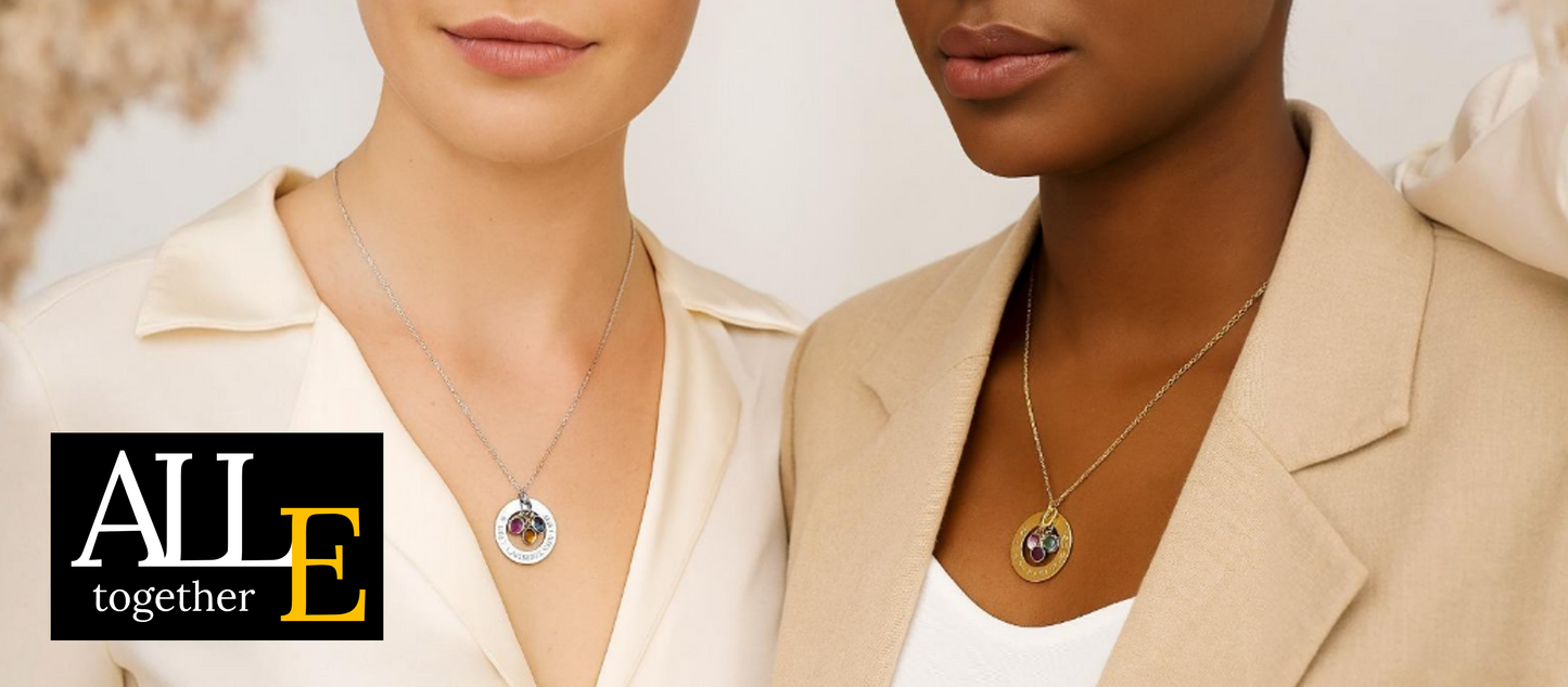 Custom Birthstone Name Necklace – Personalized Jewelry Gift for Women, Mom, Daughter, Wife, or Girlfriend – Unique Gift for Birthday, Anniversary, or Mother’s Day